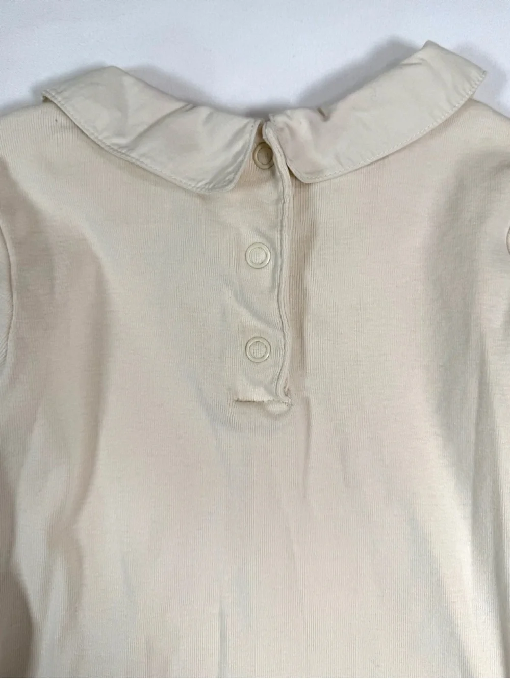 VINTAGE GYMBOREE 2006 Floral Collar Peter Pan Bodysuit 2T Cottagecore‎ Classic